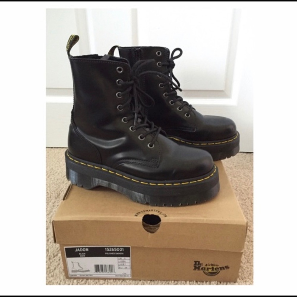 Dr Marten Jadon Platform Boot